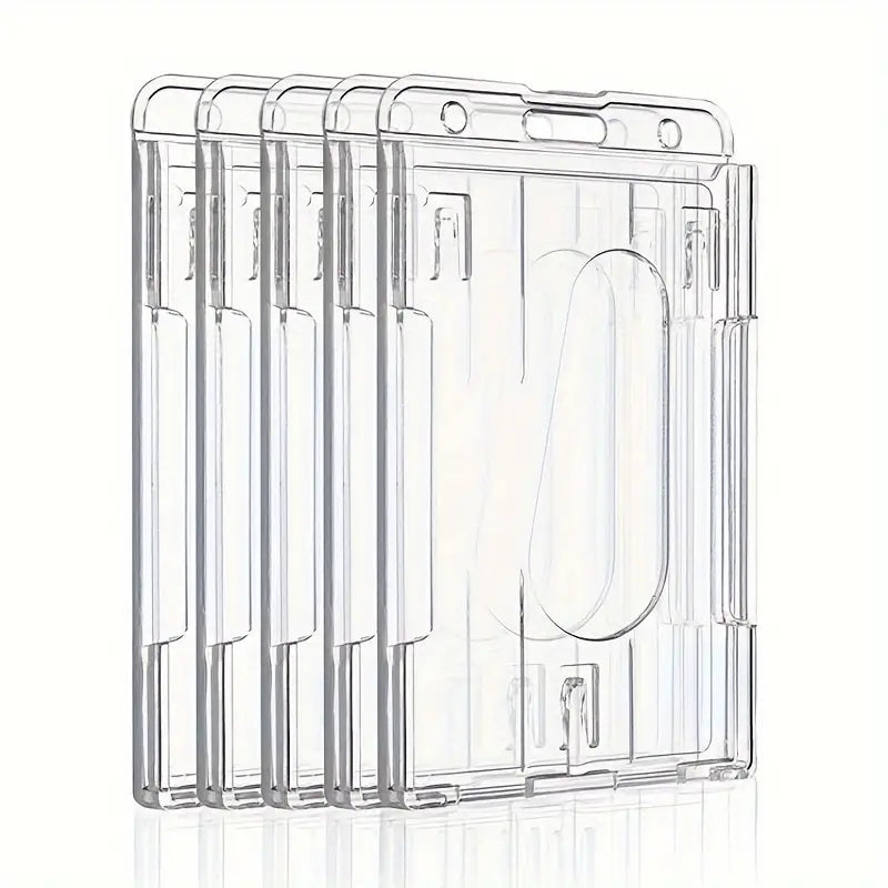 transparent card holder