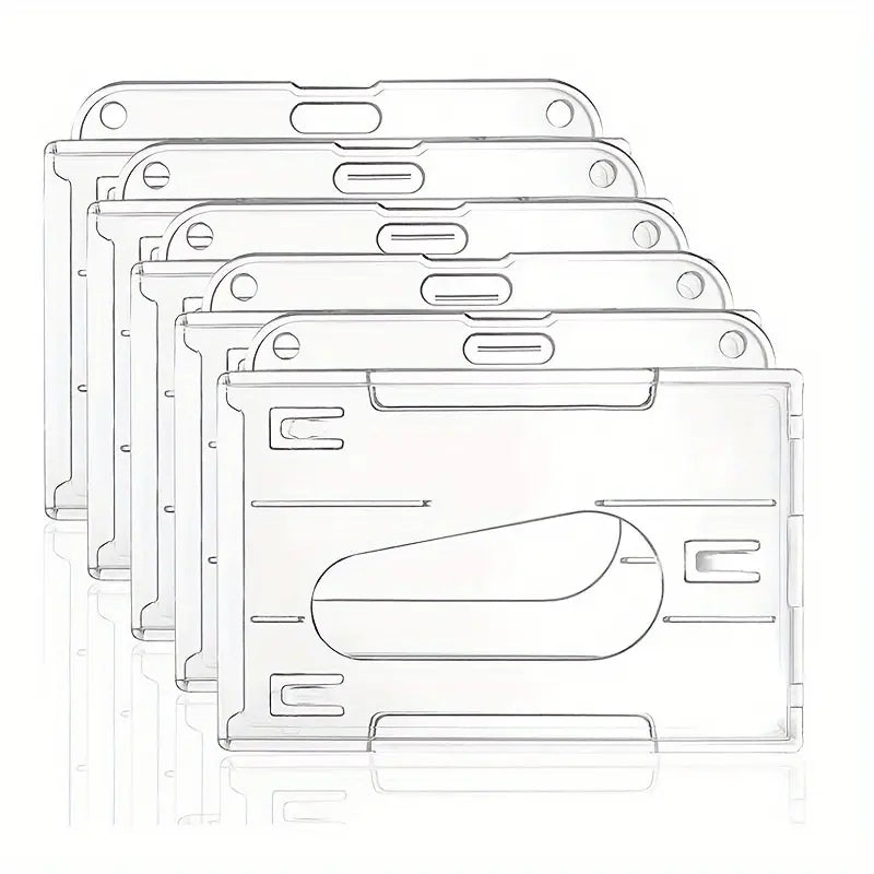 transparent card holder