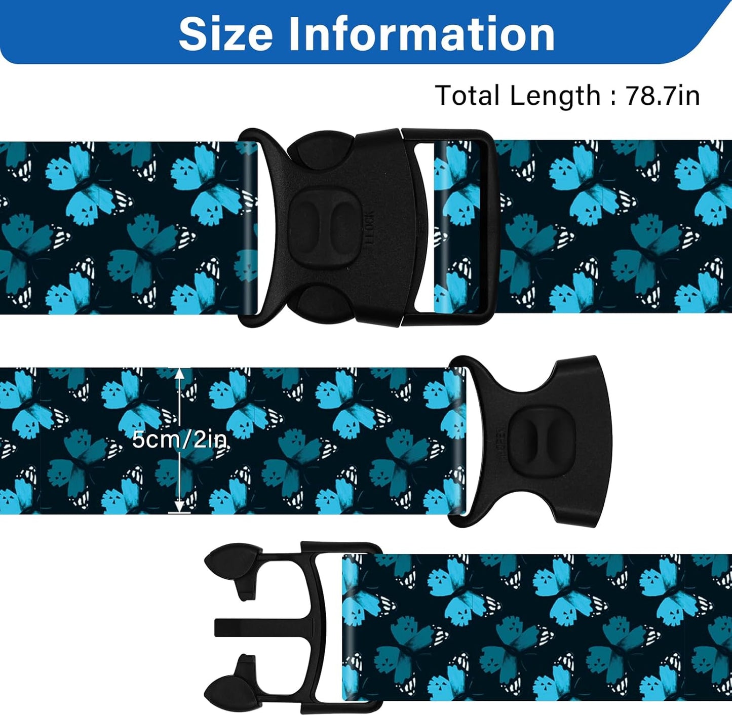 sublimation luggage belt