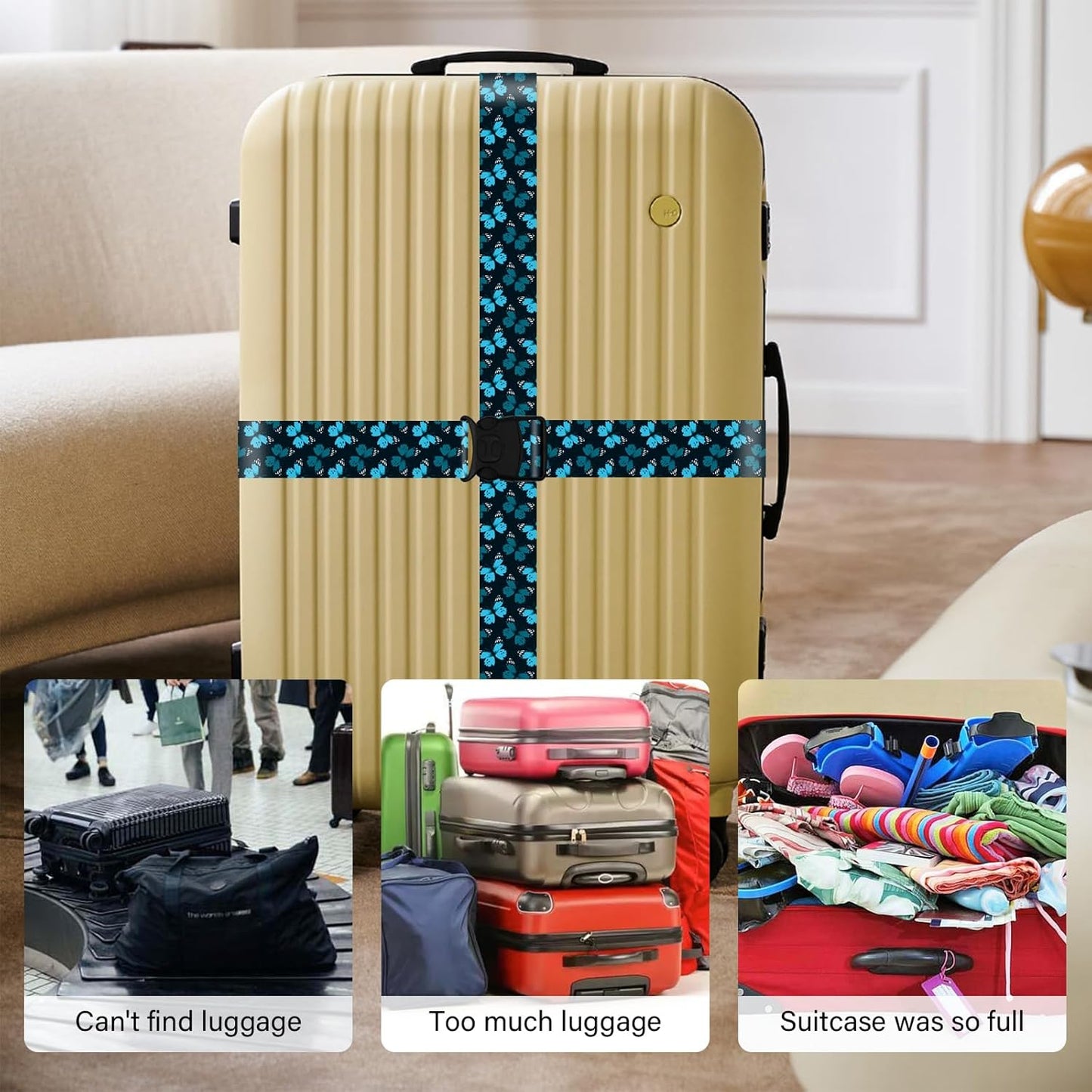 sublimation luggage belt