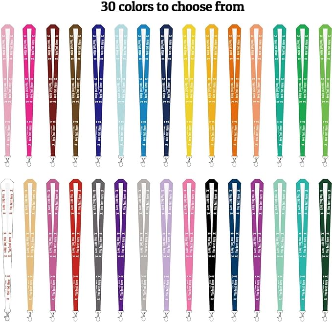 Customized Personalized Lanyards