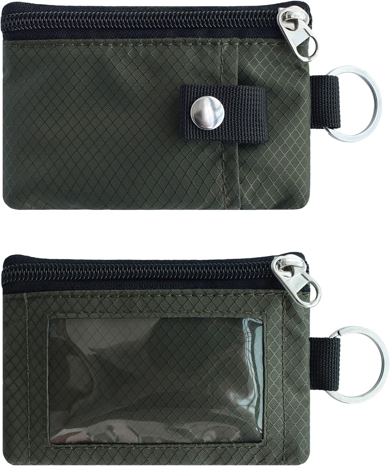 Men's Oxford Small Wallet with zipper