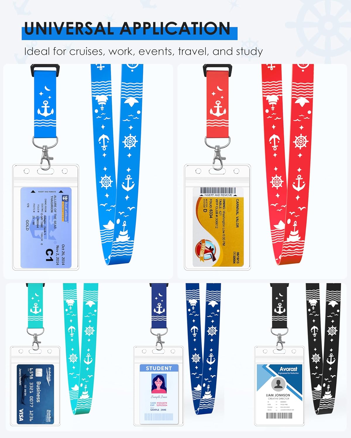 sublimation lanyard with ID card