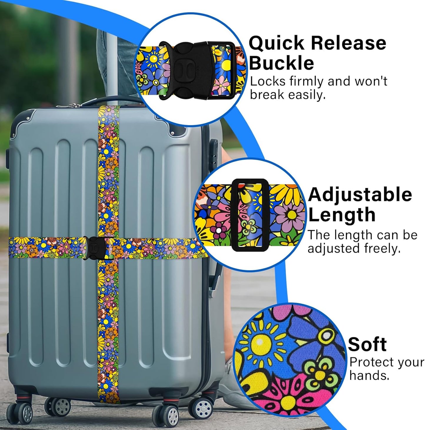 sublimation luggage belt