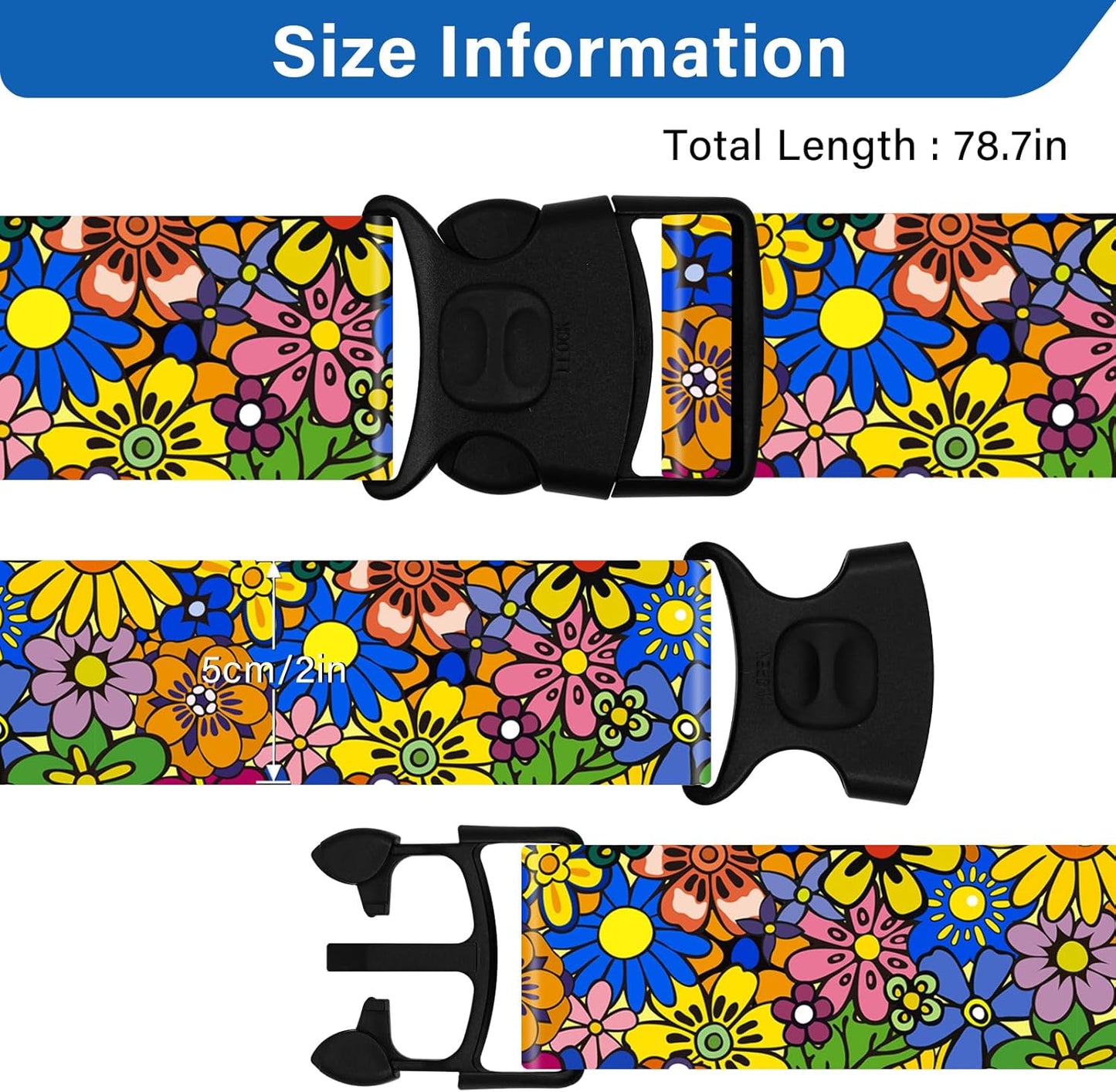 sublimation luggage belt