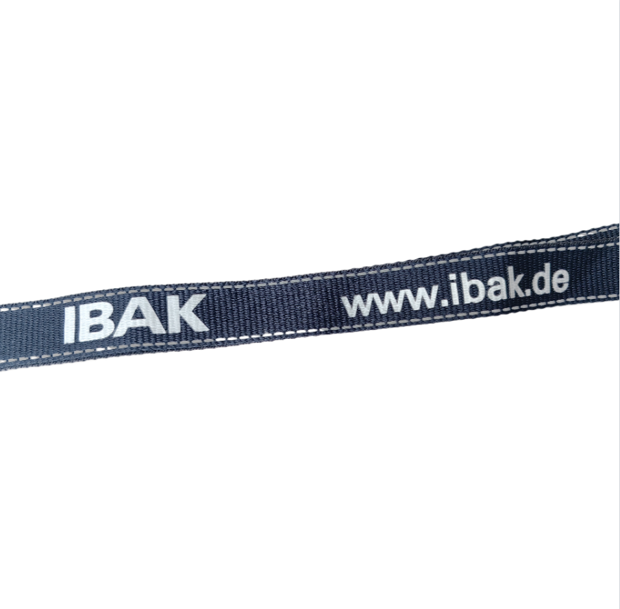 Reflective Phone Strap Polyester RPET Screen Printed Hanging Belt