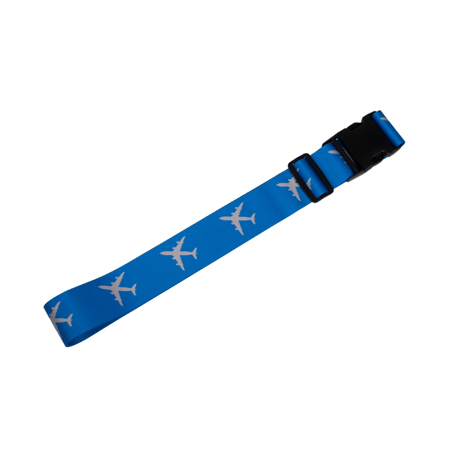 Luggage belt with buckle