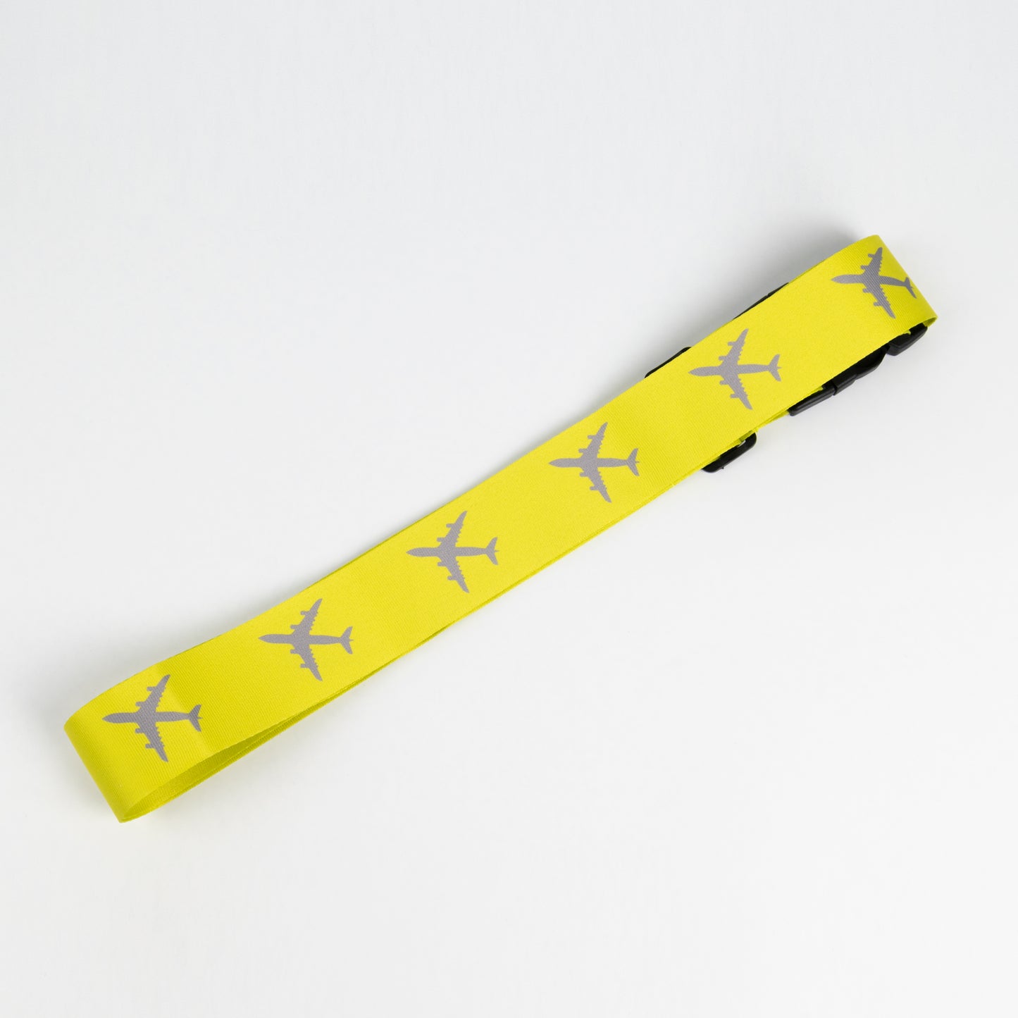 Luggage belt with buckle