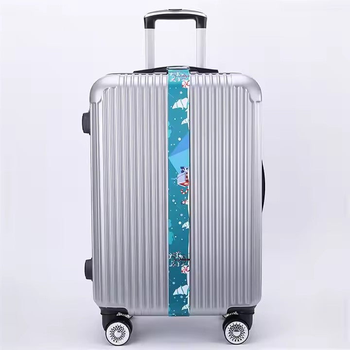 Customized luggage strap with quick release buckle strap