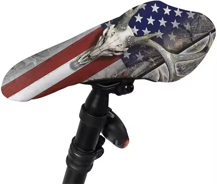Promotional outdoor travel recycling waterproof bicycle seat cover bicycle saddle rainproof dust cover, protective waterproof protective cover