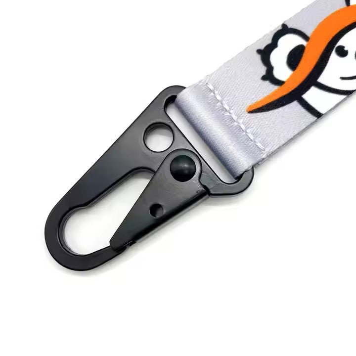 高品质定制短腕带挂绳钥匙扣带标志定制挂绳钥匙扣