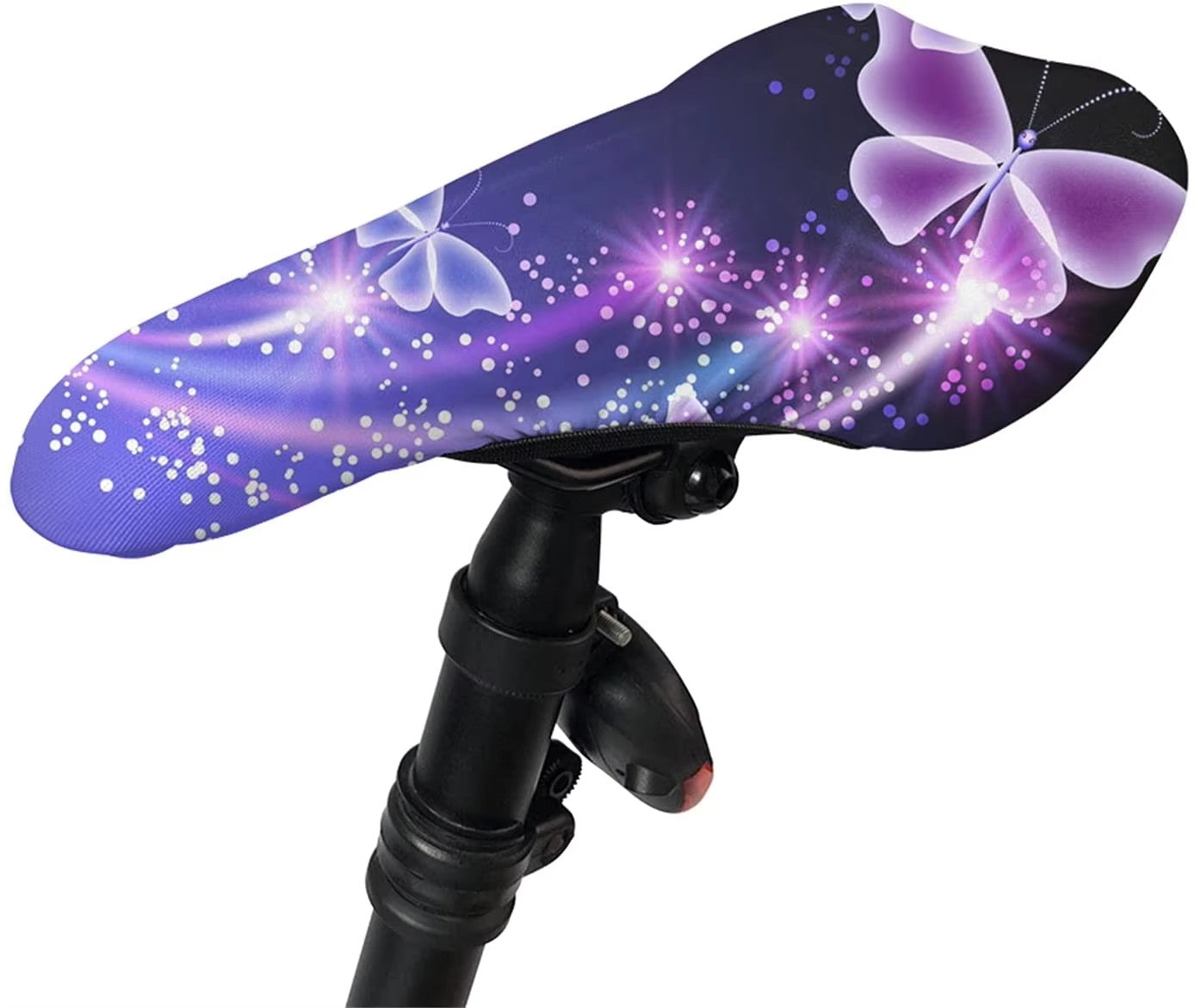 Promotional Outdoor Travel Recycled Waterproof Bike Seat Cover, Cycling Saddle Rain and Dust Protector, Protective Waterproof Barrier