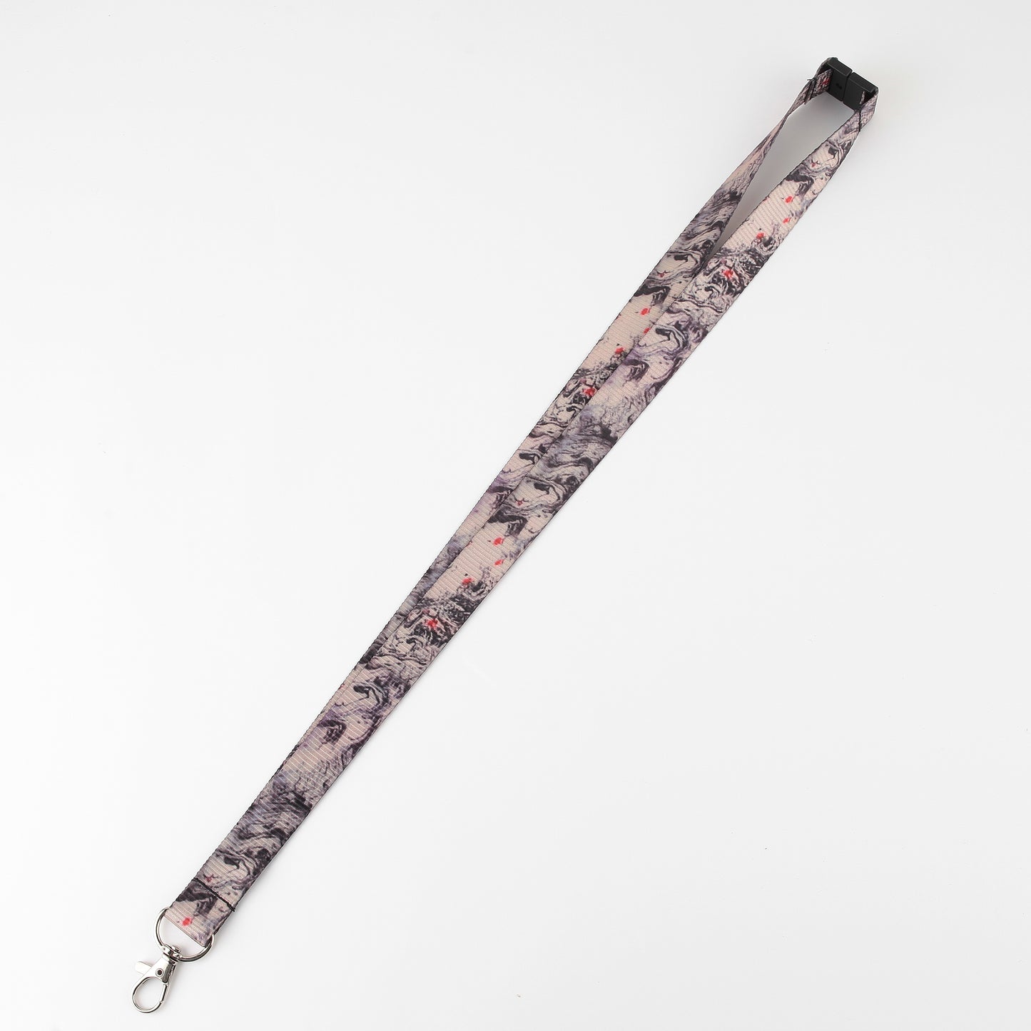 customed logo and style sublimation lanyard
