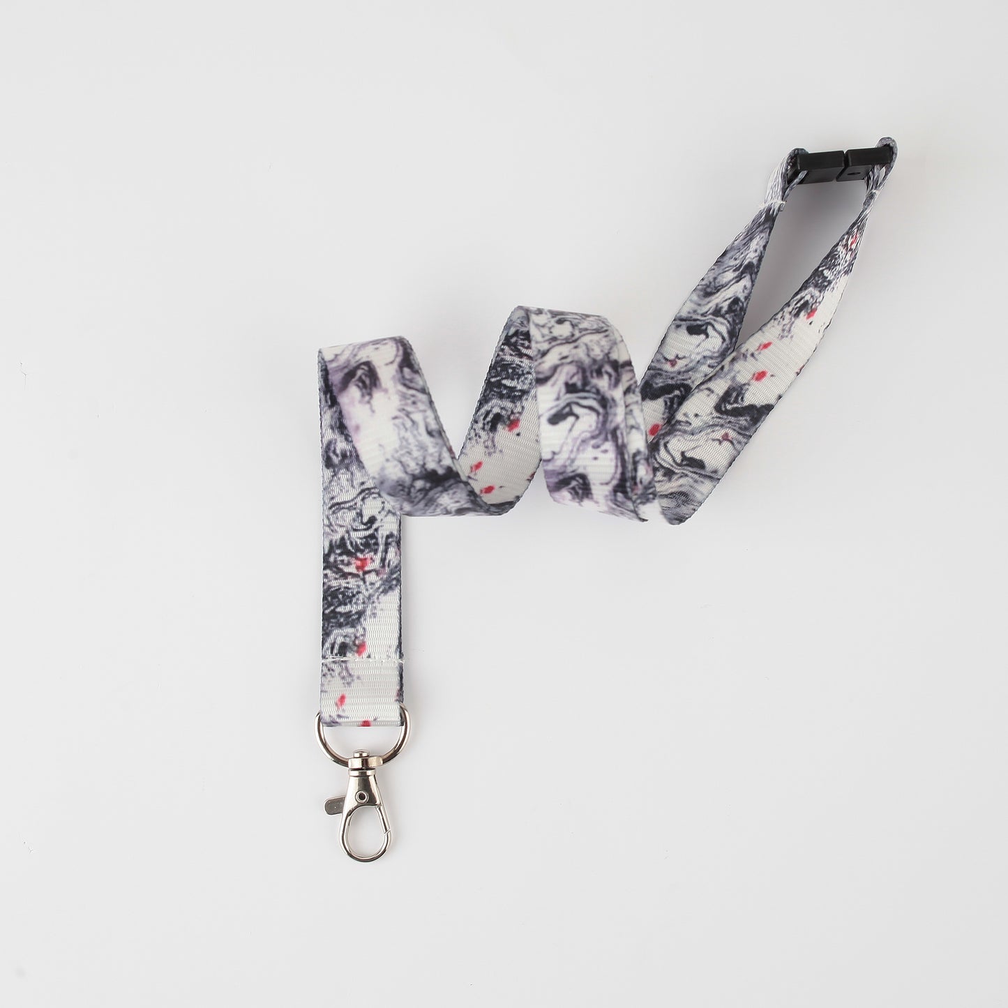 customed logo and style sublimation lanyard