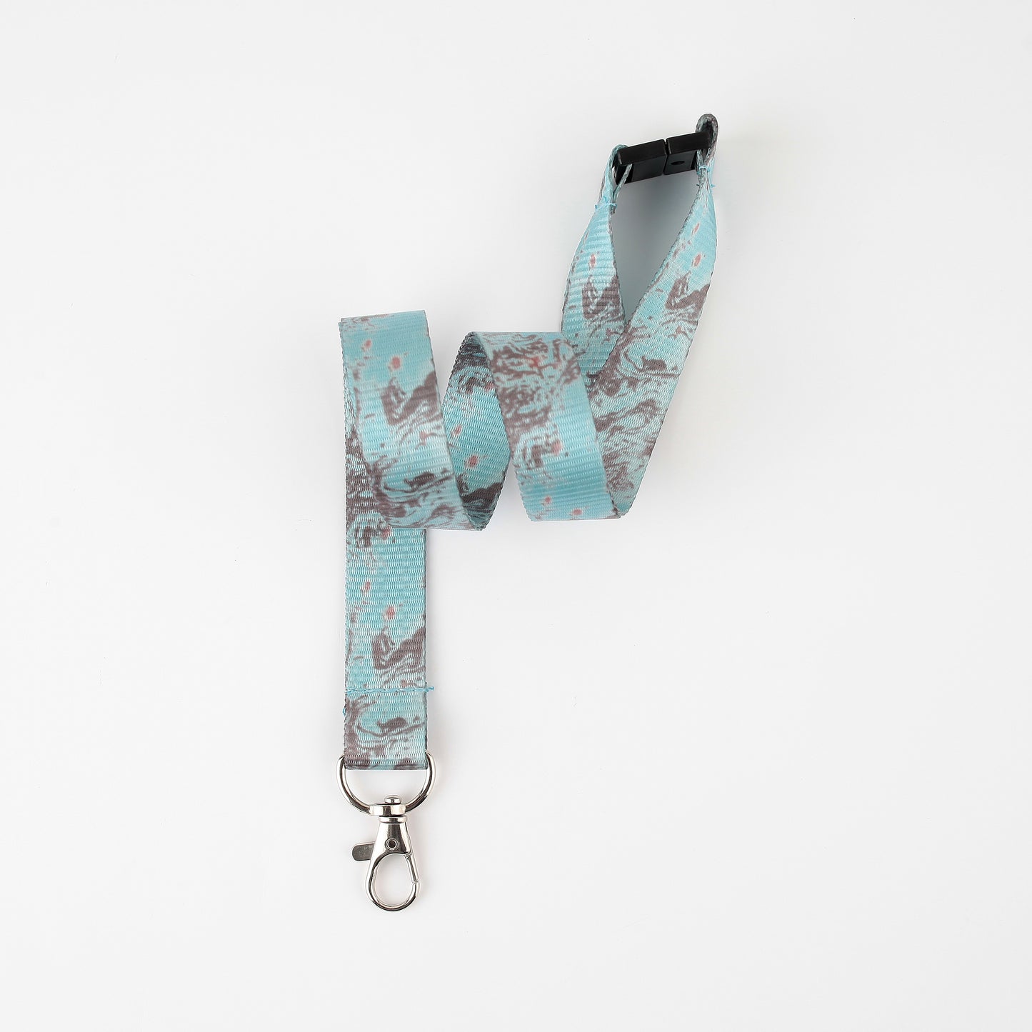 customed logo and style sublimation lanyard