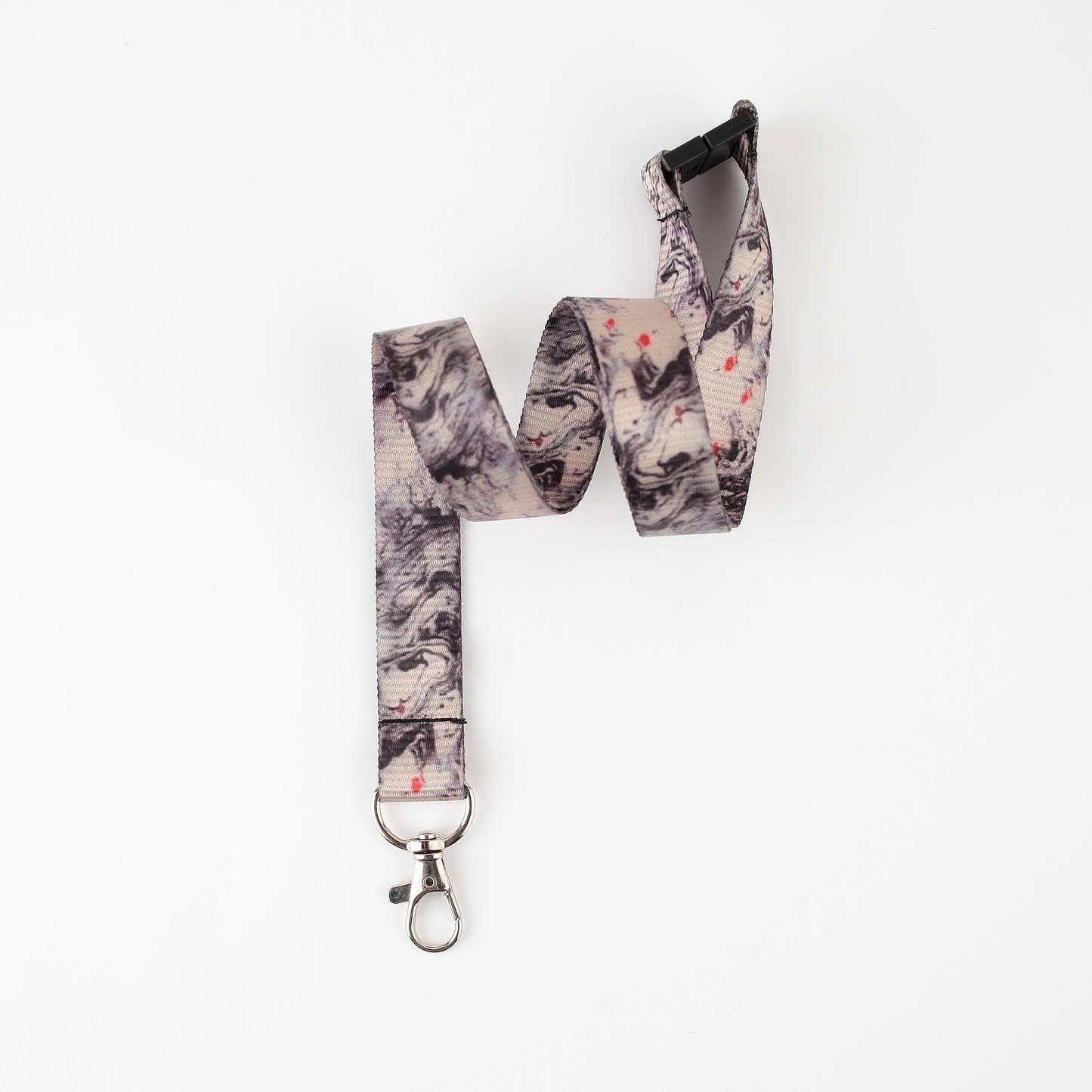 customed logo and style sublimation lanyard