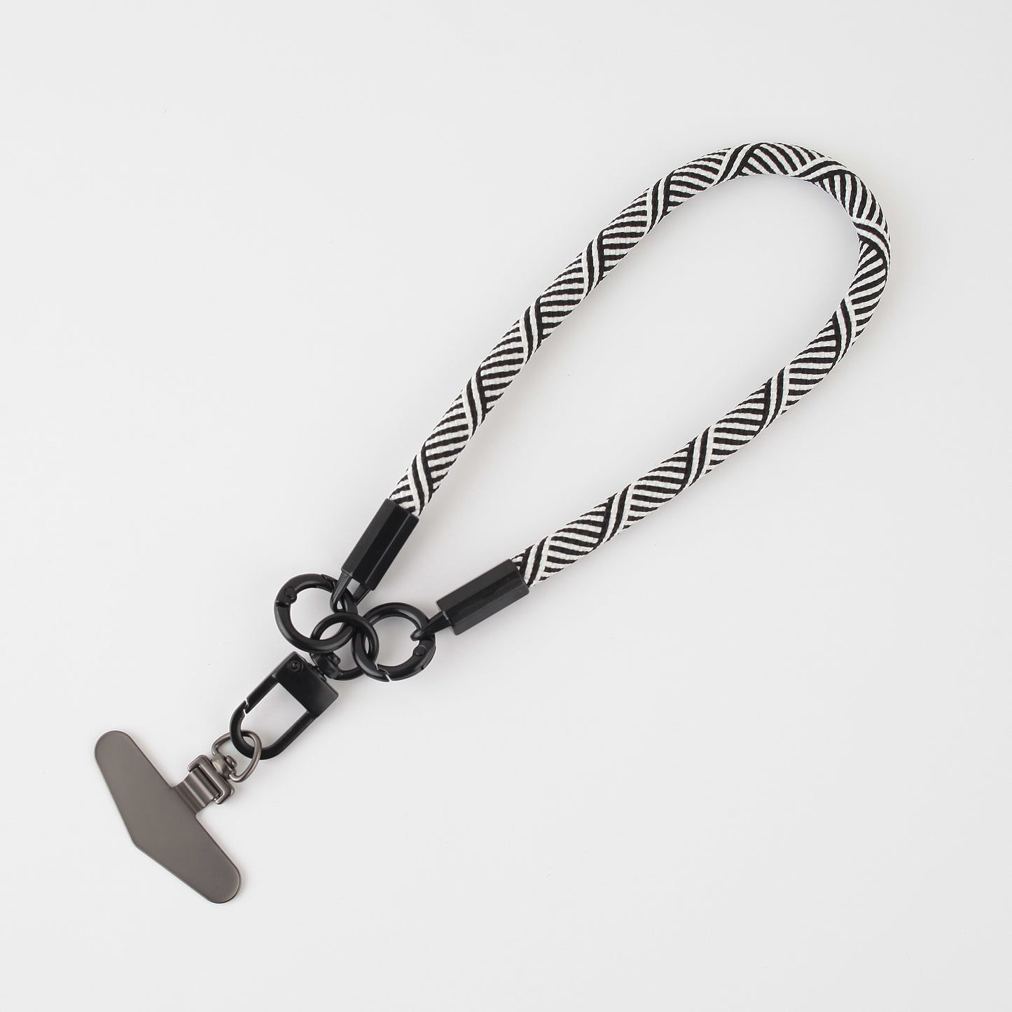 mobile phone lanyard with satinless gasket