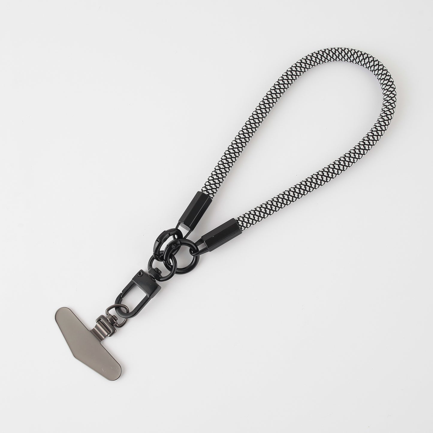mobile phone lanyard with satinless gasket