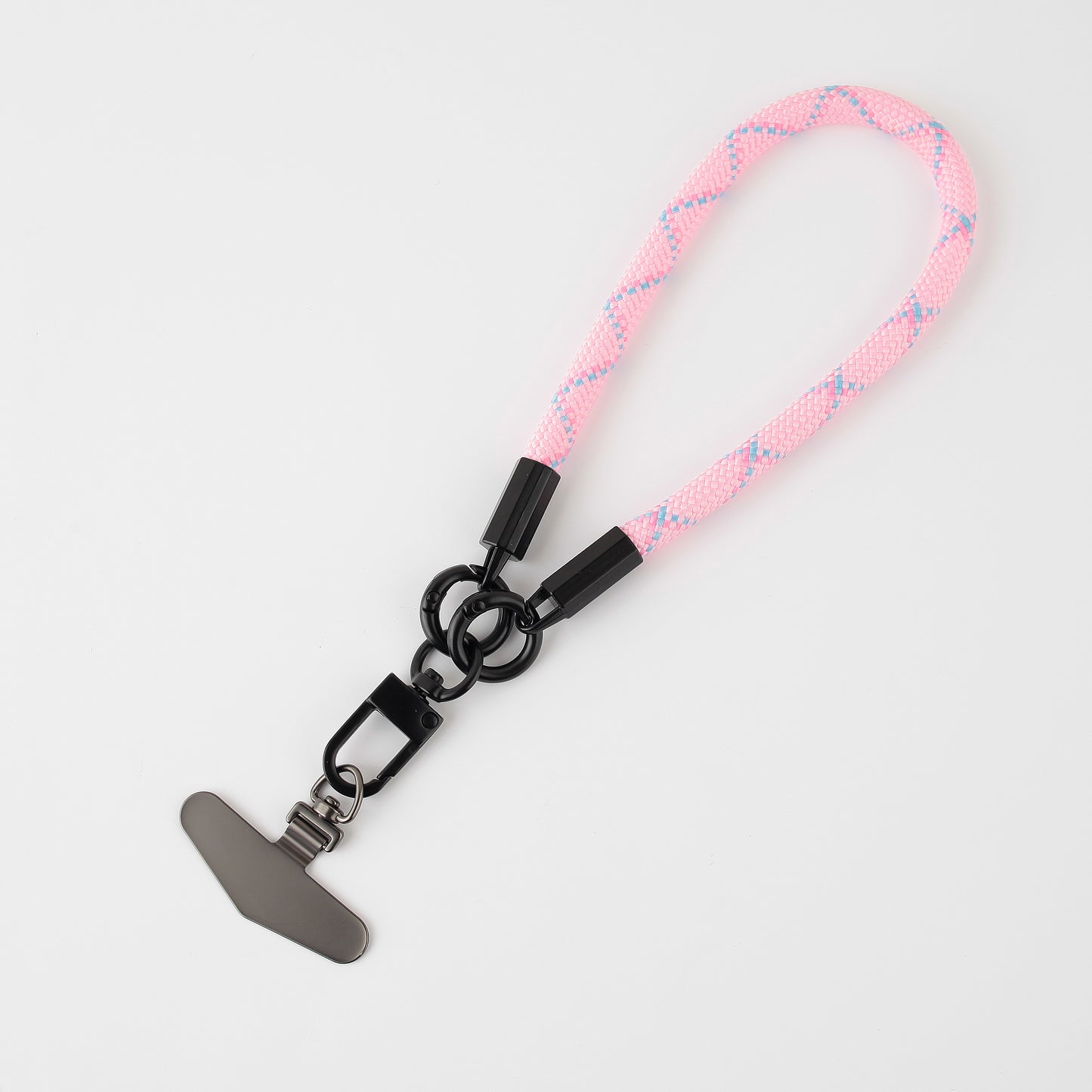 mobile phone lanyard with satinless gasket