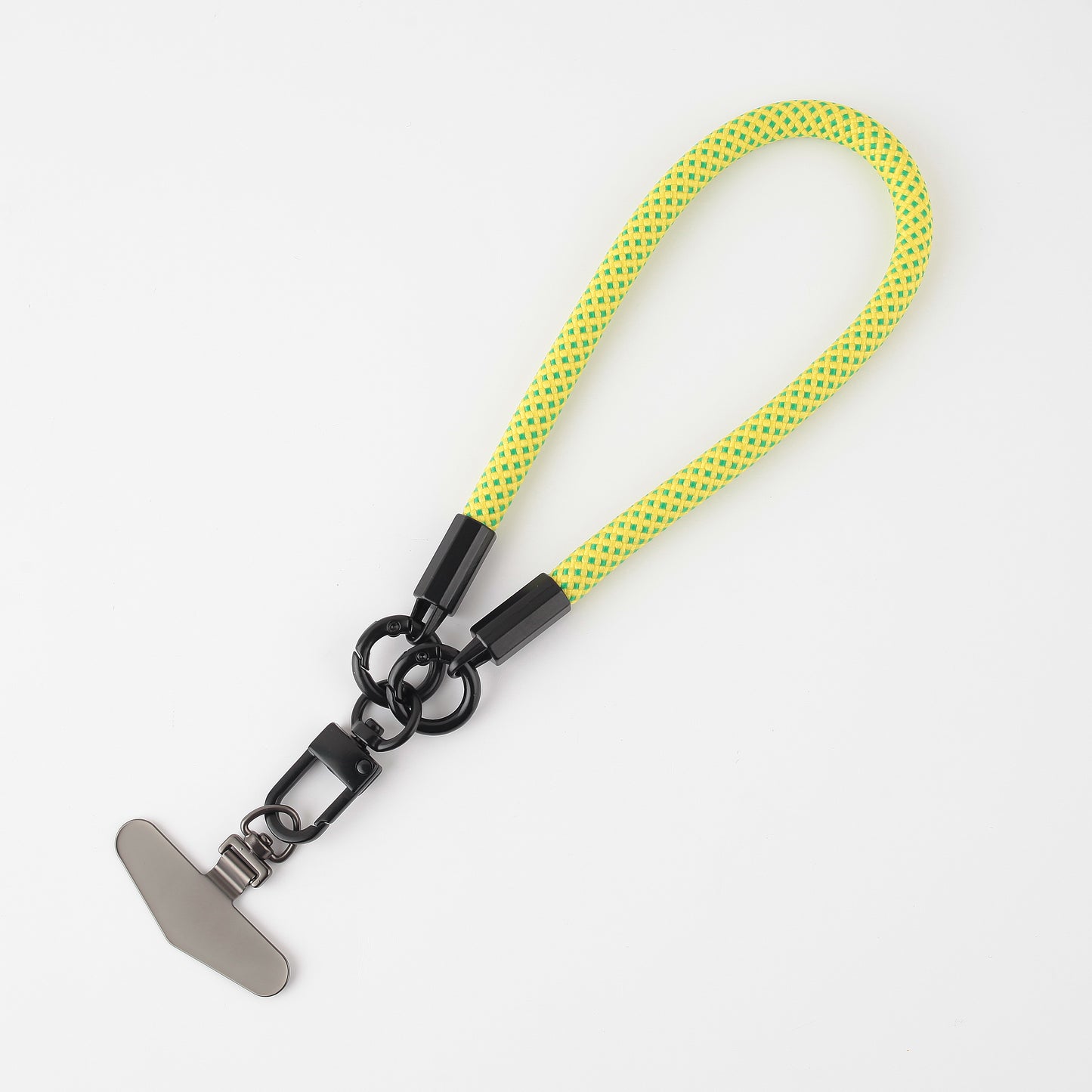 mobile phone lanyard with satinless gasket