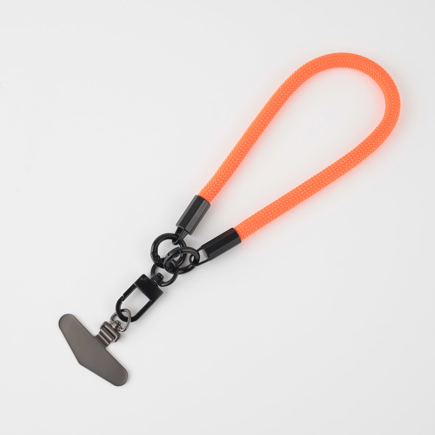mobile phone lanyard with satinless gasket