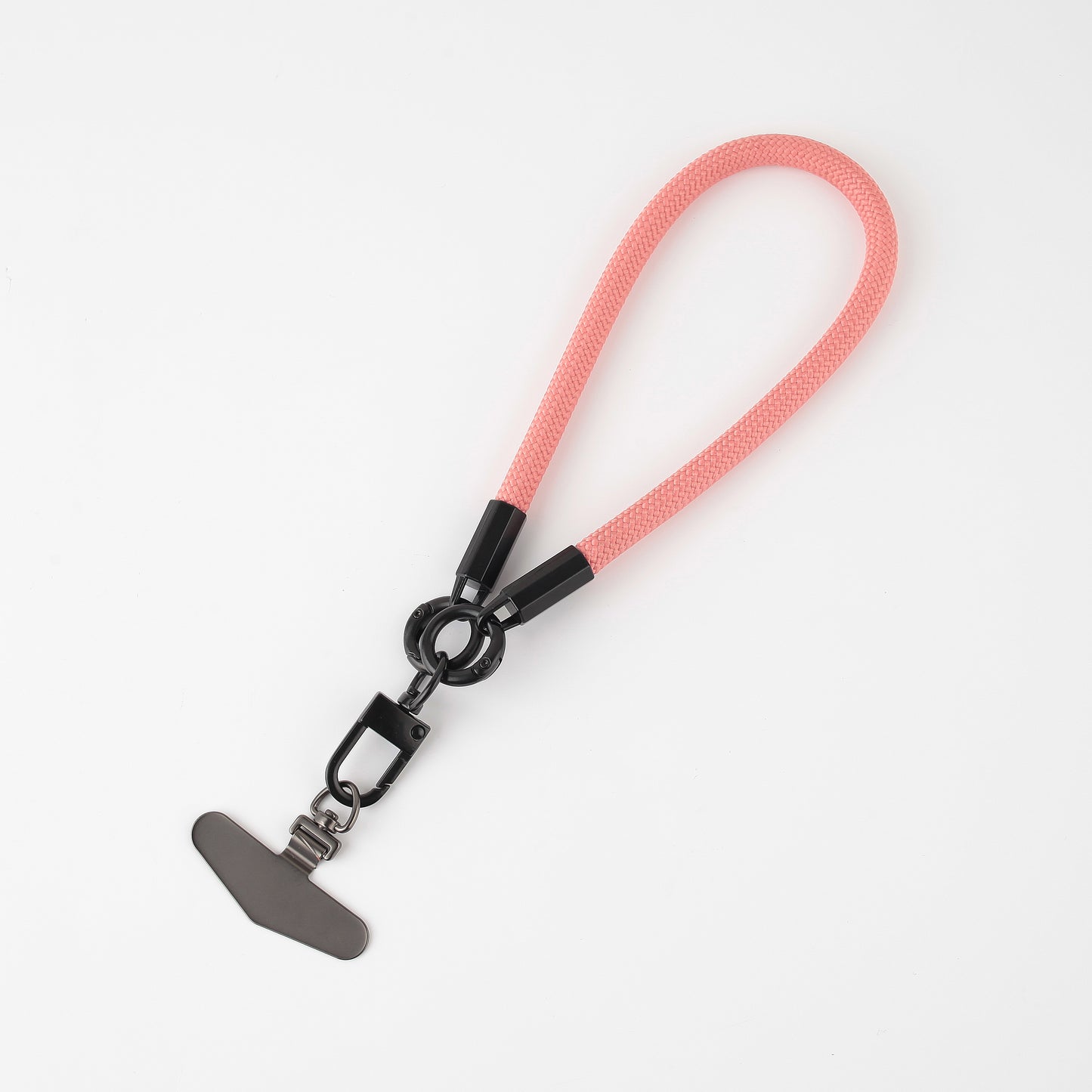 mobile phone lanyard with satinless gasket