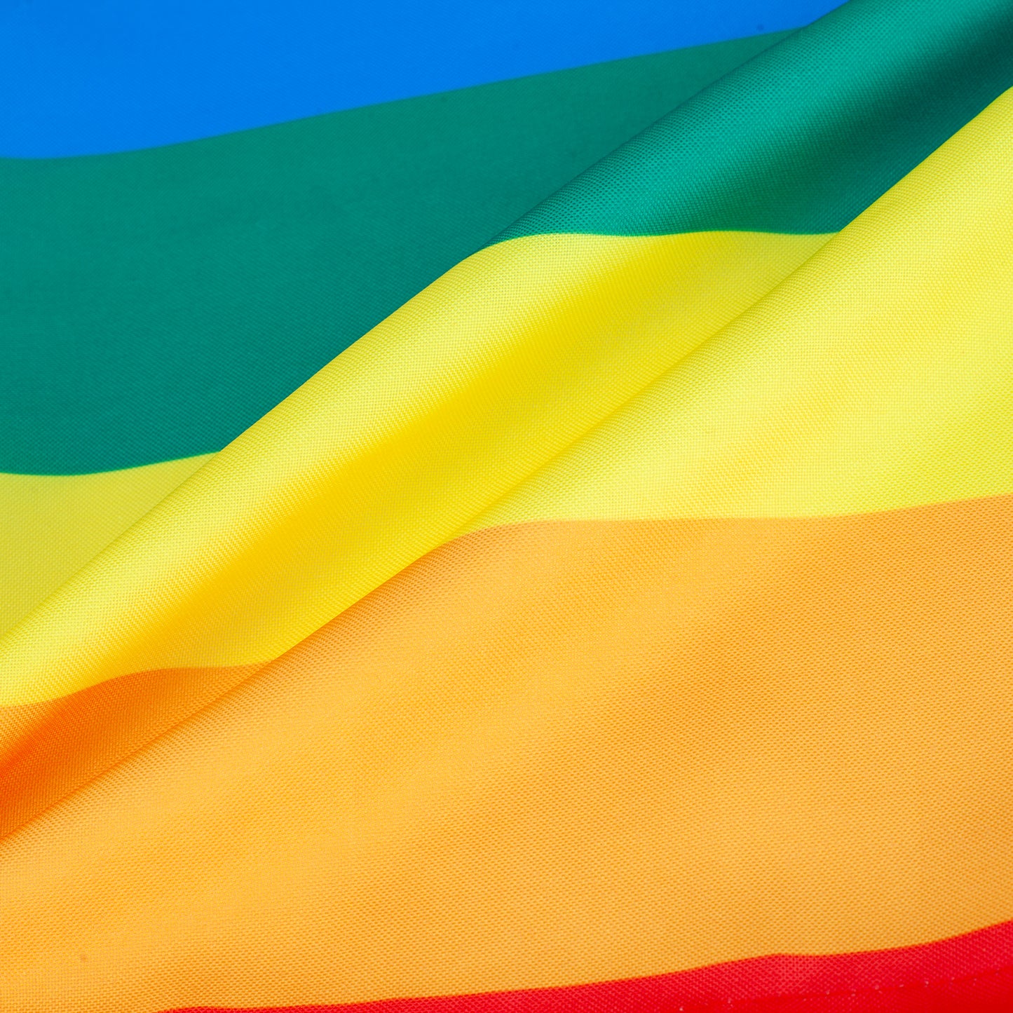 colorful rainbow stripes drawstring bag