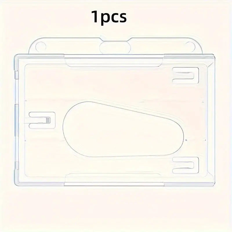 transparent card holder