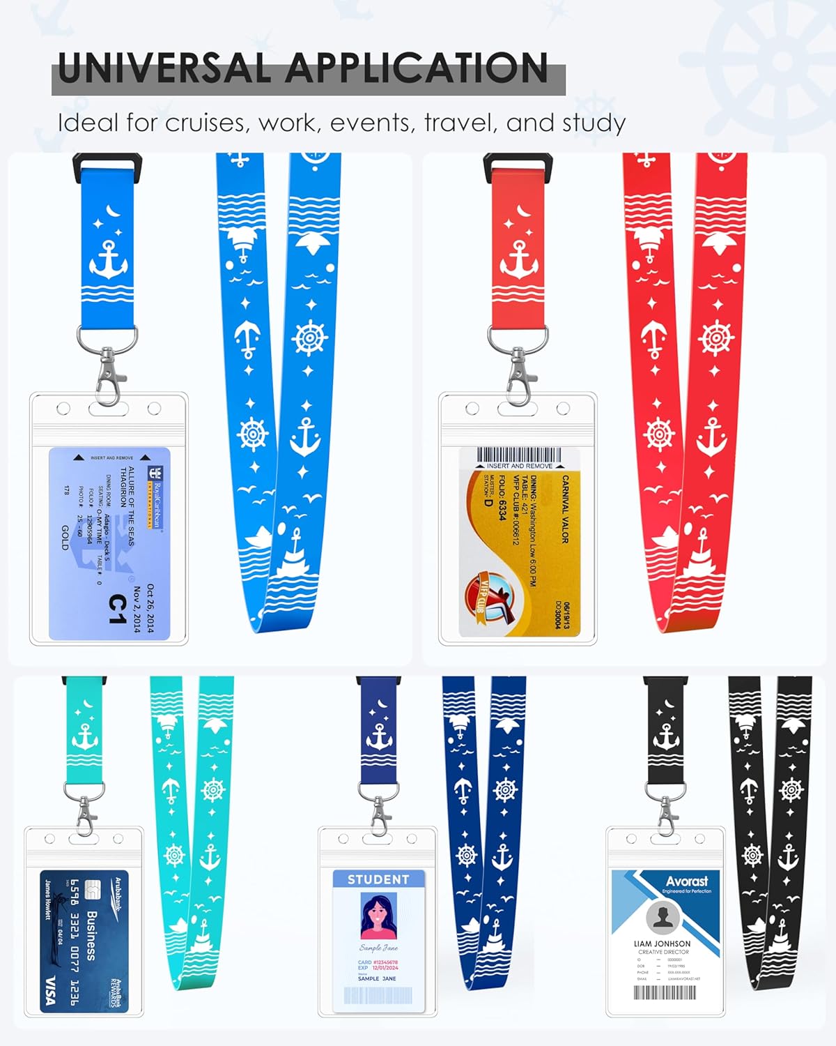 sublimation lanyard with ID card