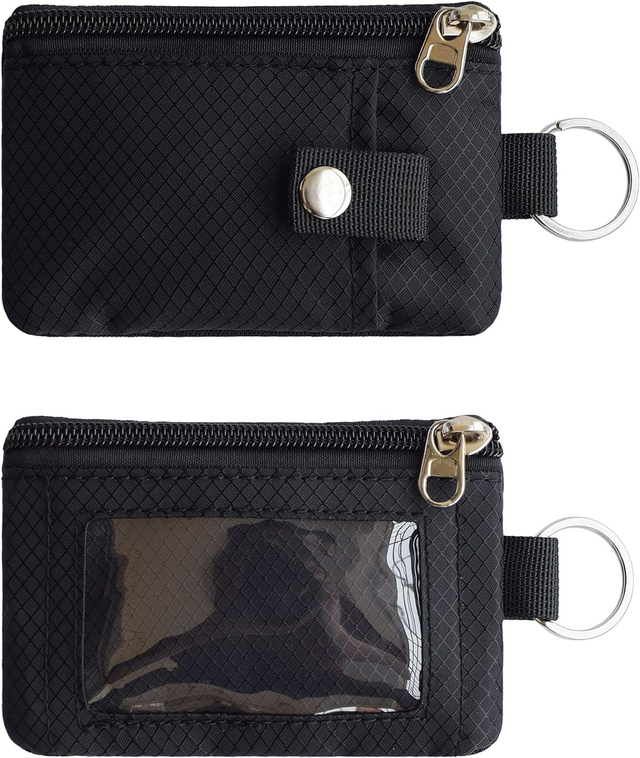 Men's Oxford Small Wallet with zipper