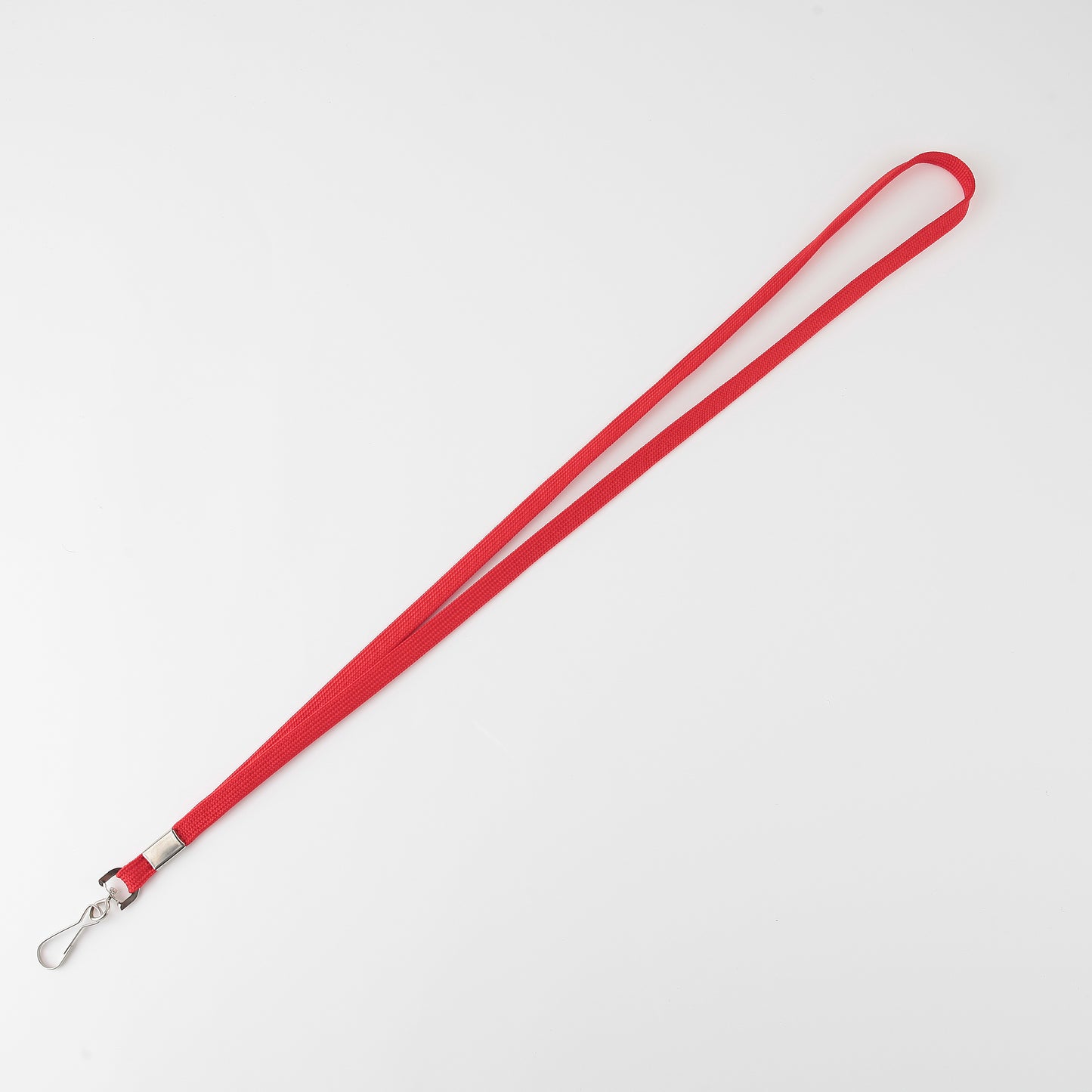tubulor lanyard PK lanyard with metal J hook