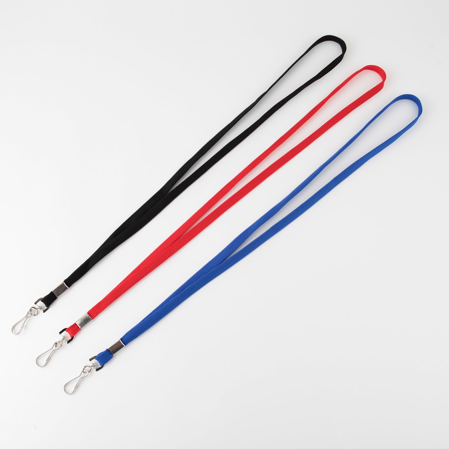 tubulor lanyard PK lanyard with metal J hook