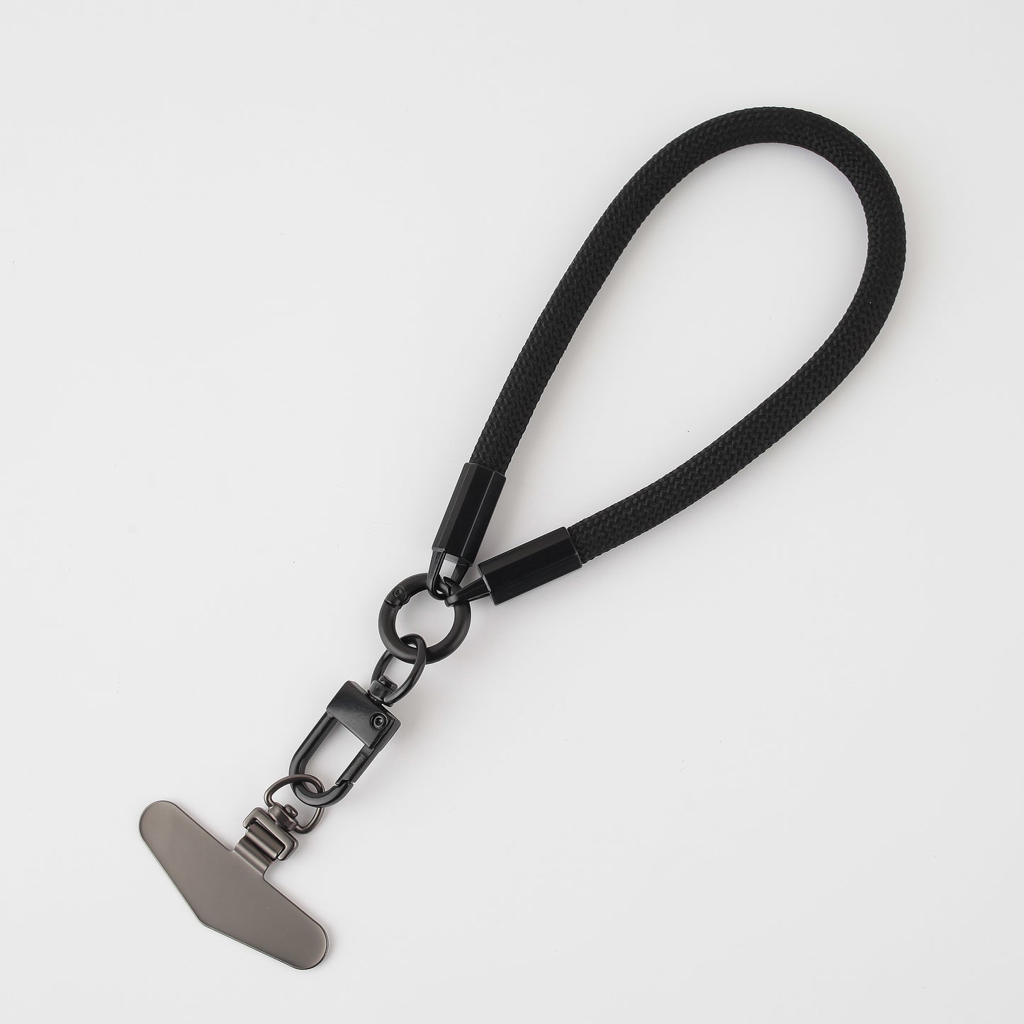 mobile phone lanyard with satinless gasket