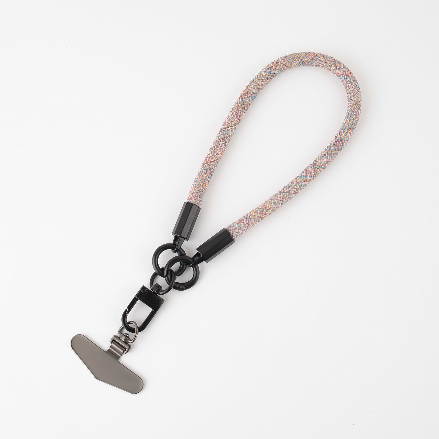 mobile phone lanyard with satinless gasket